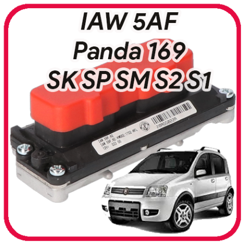 Centralina motore Fiat Panda 1.2 8V IAW 5AF [SK.SP.S2.SM. S1]